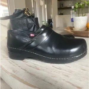 Brand New men’s Sanita Original Danish Clogs! Never worn! Black leather SZ45 Sanita | Shoes | Brand New Mens Sanita Original Danish Clogs  main image 3